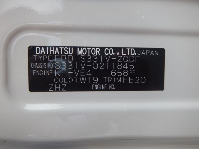 DAIHATSU HIJET CARGO 4WD 2019