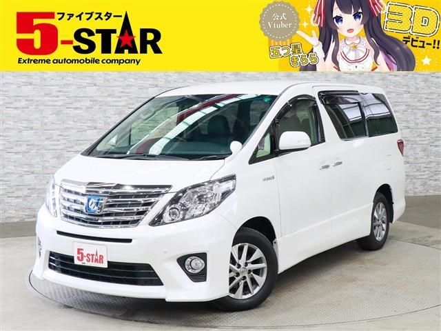 TOYOTA ALPHARD hybrid 4WD 2012