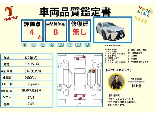 TOYOTA LEXUS UX200 2020