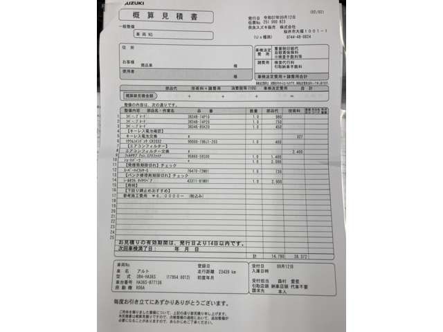 SUZUKI ALTO WORKS 2016