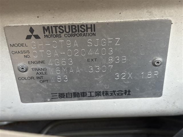 MITSUBISHI LANCER  4WD 2003
