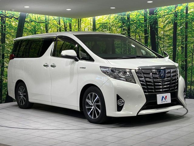TOYOTA ALPHARD hybrid 4WD 2015