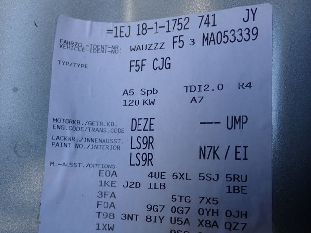 AUDI AUDI A5 SPORTBACK 2021