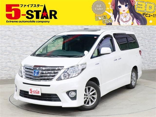 TOYOTA ALPHARD hybrid 4WD 2012
