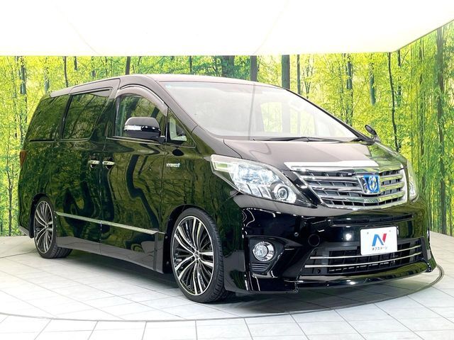 TOYOTA ALPHARD hybrid 4WD 2012
