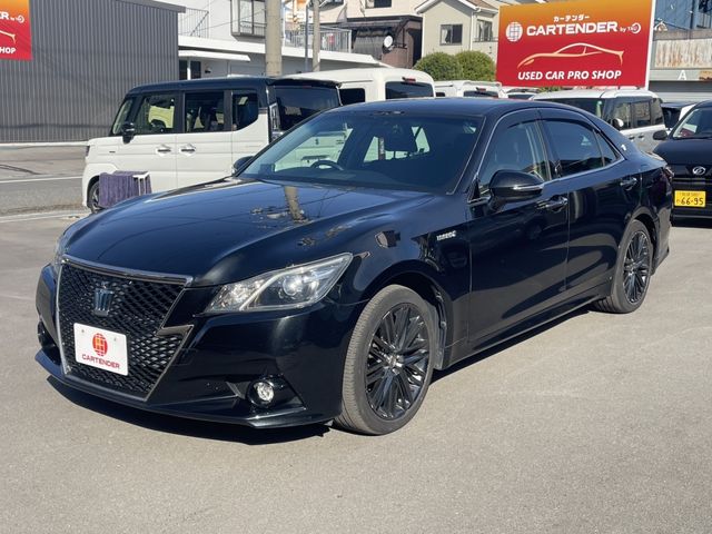 TOYOTA CROWN sedan hybrid 4WD 2014
