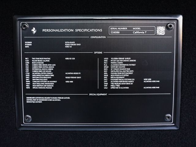 FERRARI FERRARI California T 2017