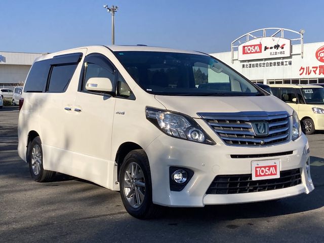 TOYOTA ALPHARD hybrid 4WD 2013
