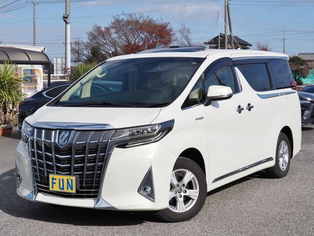 TOYOTA ALPHARD hybrid 4WD 2021