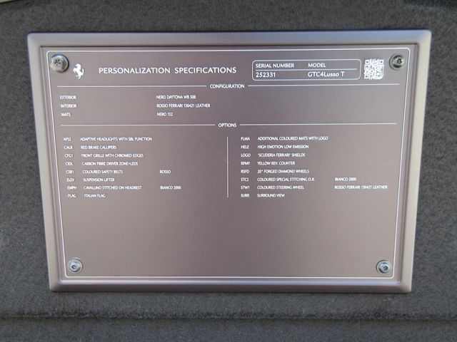 FERRARI FERRARI GTC4 LUSSO T 2020