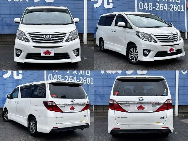 TOYOTA ALPHARD hybrid 4WD 2012