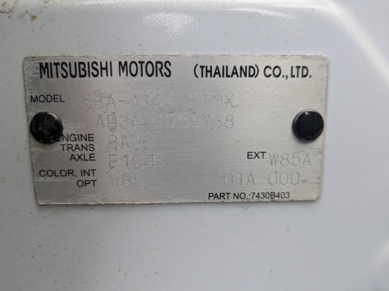 MITSUBISHI MIRAGE 2022/3