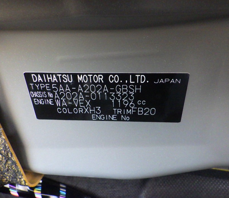 TOYOTA RAIZE 2025/10