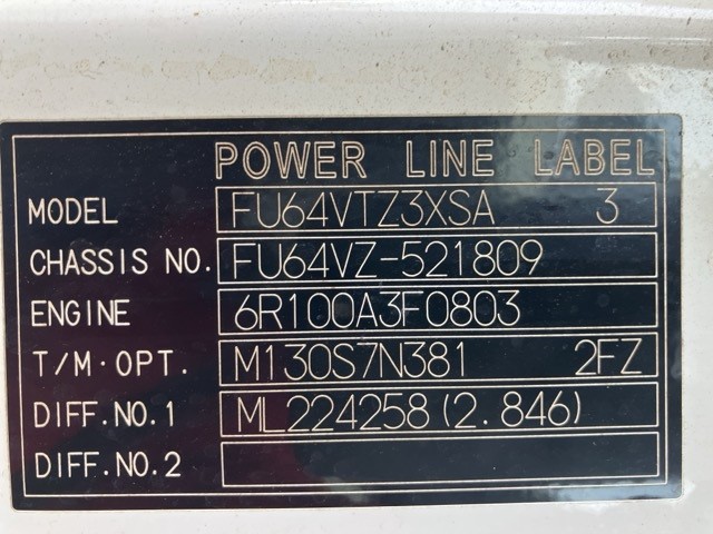 MITSUBISHI SUPER GREAT 2017/8