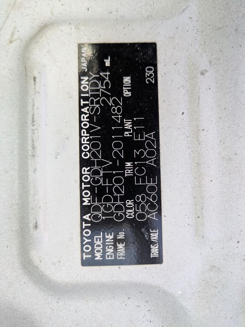 TOYOTA REGIUSACE 2020/2