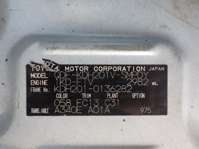 TOYOTA REGIUSACE 2014/4