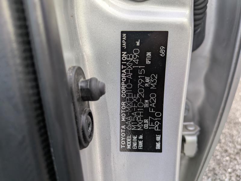 TOYOTA YARIS 2021/10