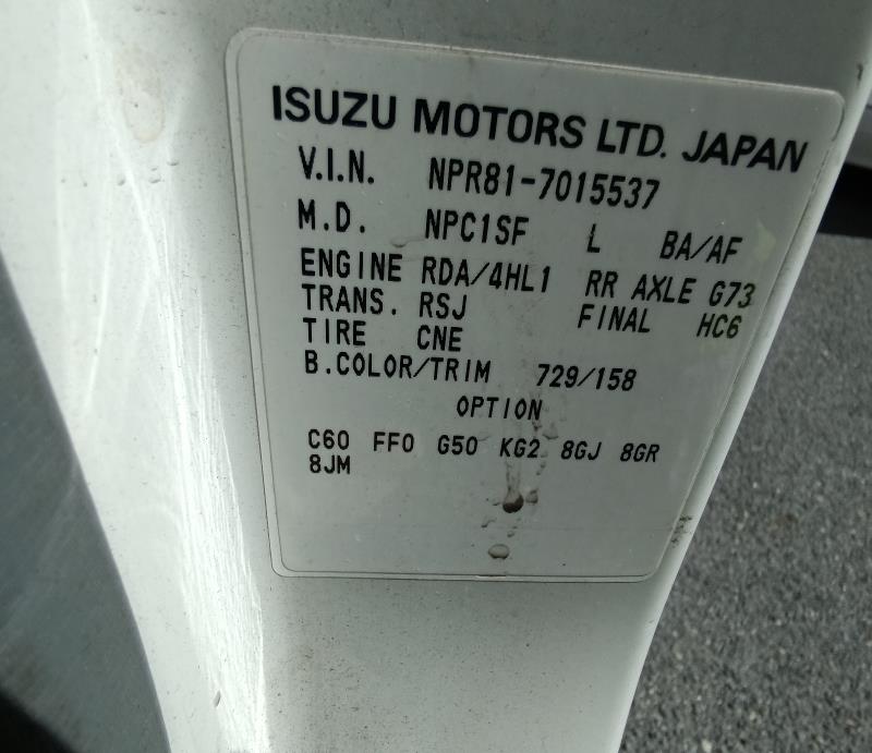 ISUZU ELF 2005/12