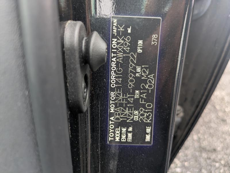 TOYOTA COROLLA FIELDER 2008/10