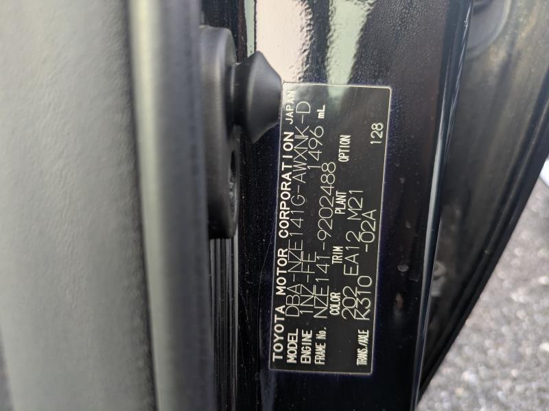 TOYOTA COROLLA FIELDER 2011/12