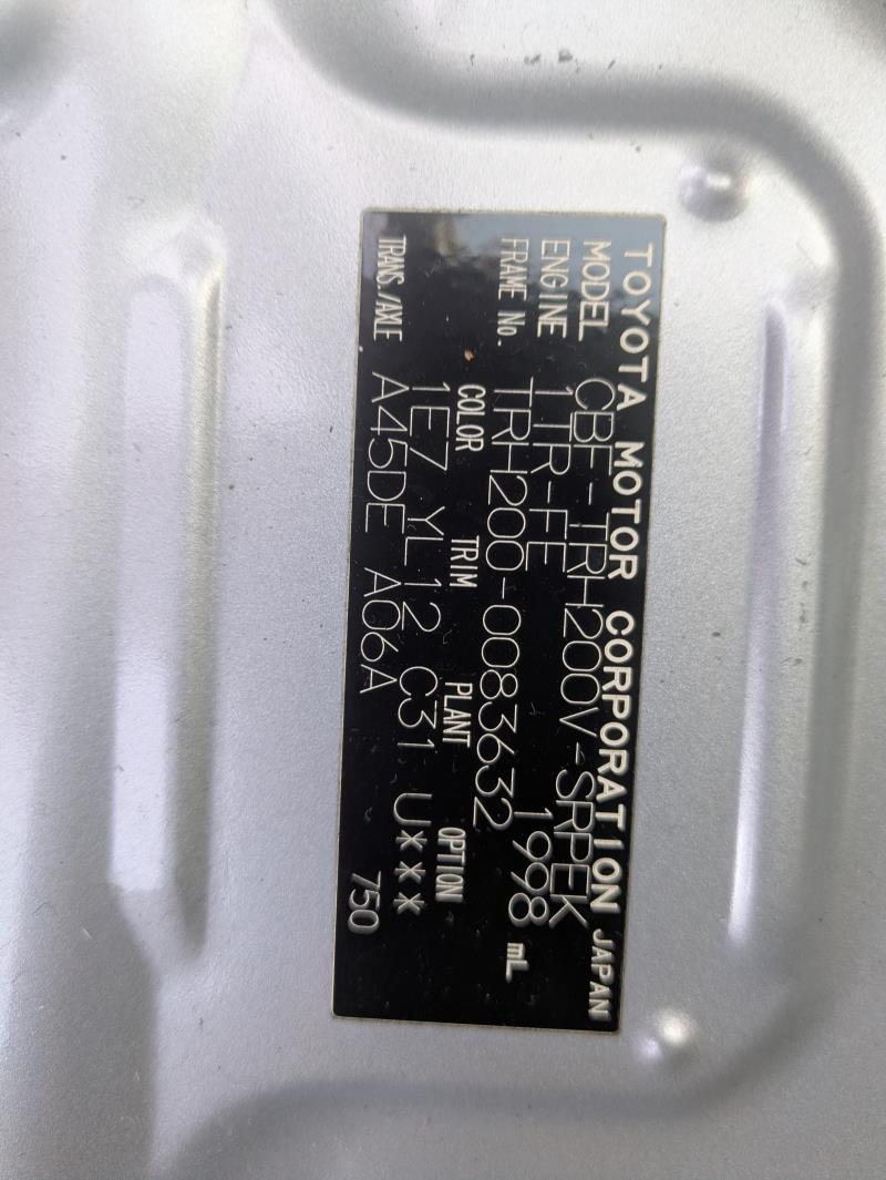 TOYOTA REGIUSACE 2008/6