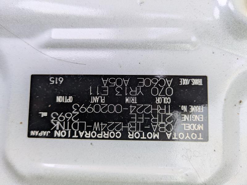 TOYOTA HIACE WAGON 2019/7