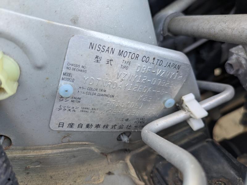 NISSAN NV150 2018/5
