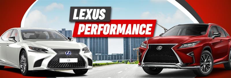 Lexus Cars facing each other